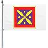 Generic Bandiere Da Giardino Derafsh Kaviani The Late Sassanid Empire Banner Giardino Lavabile Outdoor Bandiera Antivento Bandiere Decorative Per Prato Giardino Esterna 90X150 Cm