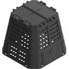 EKOGRID Compostiera da Giardino - 480 L - con Irrigazione a Goccia e Ventilazione - Nero