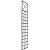 CLP Graticcio Piante Rampicanti Trigo In Ferro I Graticolato Piante 198 x 40 CM I Traliccio Rampicanti Da fissare Alla Parete, Colore:bronzo