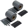 Wiltec Strisce Frangivista in PVC 70mx19 cm Antracite 650g/m² con 40 Clip Frangivento da Recinzione