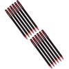 Uni-ball 101 Jetstream-SX-Penna a sfera, inchiostro ad asciugatura veloce, punta 1,0 mm, confezione da 12, colore rosso, 9008052