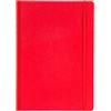 Fabriano Ecoqua Plus - Taccuino rilegato in tessuto, 21,3 x 29,7 cm, formato A4, a puntini, colore: Rosso