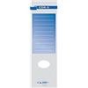 Memotak Busta 10 copridorso CDR-S carta adesiva blu 7x34,5cm SEI ROTA