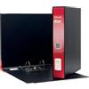 Esselte Dox 4 Raccoglitori a Leva, Formato Commerciale D5, Rosso, 8 Pezzi