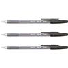 PILOT Set di 3 penne a sfera BP-S-F, colore: Nero