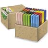 CARIOCA Jumbo, Pennarelli per scuola di gamma ECO | Confezione da 72 pennarelli super lavabili realizzati con il 98% di plastica rigenerata | Colori assortiti | Punta maxi Ø 6 mm | 72 pezzi