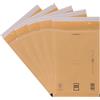 LOGIC PACK 100 Buste Imbottite Marroni per Spedizioni, Buste in Carta Kraft Avana con Pluriball Rinforzato, Carta FSC Autosigillante, Ideali per Vinted, E-commerce, Libri, Formati da F6 240 x 350 mm