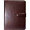 ZRHWSPD porta agenda in pelle Cartella agenda ricaricabile, copertina for diario in formato A5, set di organizer for quaderni in pelle for prodotti cancelleria scolastica(Wine Red)
