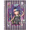 SANTORO SAFTA- Taccuino con Copertina Rigida con Elastico Gorjuss Fairground Up And Away 24,8 x 9 x 33,4 cm, Multicolore, 812GJ16
