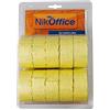 Pool Over 10 ROTOLI ETICHETTE PER PREZZATRICI 26X16 (GIALLO FLUO)