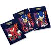 CR Group srl Set di 5 Quaderni da 100 Pagine realizzati per Sonic Prime Quaderni con Copertina Rigida, Design Blu Navy con Personaggi del Gioco (Rigatura B)