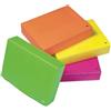 colorosa Raccoglitore porta documenti in Plastica rigida colorata - COLOROSA MY DESK cm 34x25x7,5 Dorso cm 7,5 - (Dorso 7,5cm, Giallo Fluo)