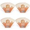 EDESIA ESPRESS - 320 filtri caffè americano in carta non sbiancata - forma a cono - misura 1