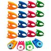 UEKPDM 20 morsetti di fissaggio per bobina, clip per porta bobina, clip per bobina, morsetti per bobine, per porta bobine, niente più fili