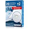 dustwave 20 sacchetti per aspirapolvere adatti per Severin - BC 7035.269 S`POWER Snowlight aspirapolvere di marca dustwave® Made in Germany + microfiltro incluso
