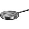 Berghoff Home Padella in acciaio inox, 28 cm, senza PFAS - Padella universale per tutti i piani cottura, adatta a induzione, padella nera - frying pan