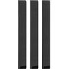 QUARKZMAN 3pz Custodia per Lametta di Coltelli in ABS, 12,6x1,5 Protezione per Lametta Fodera in Velluto Custodia Universale per Coltelli da Cucina Domestici