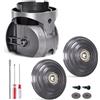 WYWY.Wide Attacco testa aspirapolvere aggiornato + ruota a V per Dyson V10 V11 V15 Bocchetta per pavimento aspirapolvere Parti di ricambio Spazzola 100W High Torque Accessori
