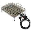 Stella Soc. Coop. Bistecchiera griglia elettrica in acciaio inossidabile 1900 Watt Made in Italy la Stella - G6