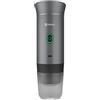 Origial Caffettiera portatile 3 in 1 per capsule e caffè macinato, 20 bar, batteria 7500 mAh, compatibile Nespresso e Dolce Gusto, per viaggi, campeggio, auto e ufficio, grigio