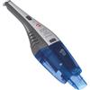 Hoover HJ72WDLB 011 Aspirapolvere a batteria, 50 W, 0.3 litri, 84 Decibel, Plastica, Titanio/Blu Trasparente