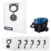 Biigdan 6x Sacchetti Aspirapolvere Compatibile con Bosch GAS 25 L SFC Professional | Ricambio 2605411167, Sostituisce Originali, Perfetta Vestibilità, Accessorio per Aspirapolvere