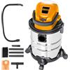 Ingco Cli2005e Aspirapolvere Aspiraliquidi a Batteria 20 V Bidone Aspira polvere Liquidi 20 Lt Solo corpo