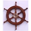 Decoratie Decorazione timone controllo timone nave legno Maritim 46 cm