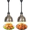 VFDZ Regolabile Lampade Riscaldanti Cucina, Commerciale Lampade Scaldavivande, Lampada Riscaldante per Alimenti per Mantenere il Cibo Caldo, Dissipazione Efficiente del Calore(Color:B,Size:2pcs)