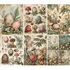 Craft Kreatively Carta di riso per uova di Pasqua, 21 x 26,5 cm (6 fogli) - Carta per decoupage, 6 disegni per collage, tecnica mista, creazione di biglietti e artigianato, decoupage CRAFT KREATIVELY