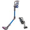Jimmy H8 Scopa elettrica senza filo flessibile ultraleggera, con batteria estraibile, 500W e 160AW di potenza, autonomia 60 minuti, schermo LED smart, tecnologia adattiva e filtro HEPA