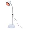 Begoniape Lampada a Infrarossi Rossa, Rotazione 360°, Regolazione Temperatura e Altezza, Fisioterapia, 275 W