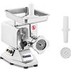 Royal Catering - RCFW 220PRO - Tritacarne - 220 kg/h - 1100 W - 230 V - 1 Lama - 2 Dischi forati - Serie PRO - Spedizione gratuita