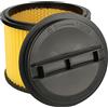 vhbw filtro a pieghe piatte compatibile con Einhell BT-VC 1115, BT-VC 1215 S, BT-VC 1250, BT-VC 1250 S, BT-VC 1450 SA - Cartuccia filtrante