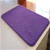 Reyox Tappeto Bagno,Tappetino per Il Bagno Antiscivolo, Tappeto Tinta Unita Soffice Pelo Corto per Bagno Salotto Camera da Letto Viola 50 x 80 cm