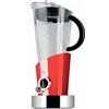 BUGATTI, Vela Evolution, Frullatore Elettrico per Frullati e Smoothie, Funzione Tritaghiaccio Inclusa, 4 velocità, Capacità 1.5 litri, 500 W, Design Innovativo (Rosso)