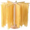 Tinada Stendino per pasta, grande scaffale per pasta in legno pieghevole per pasta fresca, spaghetti asciugatrice stand