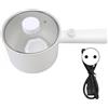 Zerodis Pentola Calda Elettrica 1.8L Padella Multifunzionale di Grande Capacità Per Friggere, Cucinare, Cucinare - 220V Non-Stick Sauté