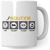 Pagma Druck Tazza programmatore, doni informatici, tazza di debug con scritta programmazione informatica, idea regalo, sviluppatore Admin Coder Developer programmatore tazza da caffè divertente