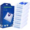 Wessper 24x Sacchetti sintetici per aspirapolvere Bosch Activa Alpha BBS BBZ Sphera Solitaire Parquet BSG Compacta Siemens Silver Class Super Super XS Super E