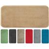 Olivo Tappeti OLIVO.shop TEKNOS Tappeto magico assorbi acqua, Zerbino asciugapassi per interno, Tappeto ingresso casa, varie misure e colori (50x110 cm, BEIGE)