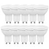 inferramenta Set 10 Lampadine LED GU10 10W - Luce Bianca Fredda 6000K | 1100 Lumen |