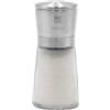 Bisetti Macina Sale Manuale in Vetro e Acciaio Inossidabile da 14,5 cm, Macina Sale Manuale La Spezia, Made in Italy, Trita Sale Grosso Resistente, Duraturo e Elegante per la Tua Cucina - Bisetti