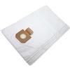 vhbw 5x sacchetto compatibile con Bosch GAS 55 M AFC Professional aspirapolvere - 41cm x 28cm Bianco