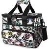 HMZXZ Grande borsa termica per il pranzo con simpatici occhiali da panda stampati, 24 lattine (15 litri), borsa termica per il pranzo, per adulti, uomini, donne, campeggio, picnic, barbecue