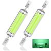 COITROZR Lampade R7S LED 78mm, 10W R7S LED lampadine Colorate 1000LM, sostituzione per R7S 78mm Lampada Alogena, AC 220V-240V No Flickering,Verde,78mm