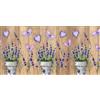 TAPPETIK Tappeto, Passatoia in Stampa Digitale Alta qualità, Ampia Gamma di Colori e Disegni (Serie DIGIT) VARIE MISURE (Lavanda 4, 52 x 230 cm)