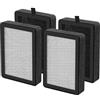 YHNNH Filtro purificatore d'aria HEPA, compatibile con LEVOIT, LV-H13EU/PUURVSAS (HM669A)/ROVACS (RV60) H13 LV-H128, accessori for purificatore d'aria, accessori for filtri