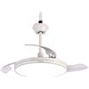 Melchioni Family | Ventilatore da soffitto 6 velocità, 3 Pale, luce LED 3 colori, timer di spegnimento, 65W - 220-240V