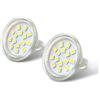 DLEDMOP 2PCS 3W MR11 LED Lampadine da Paesaggio 2W 5W AC 24V GU4 Bi-Pin LED Flood Light Non Dimmerabile 3W-2PCS ColdWhite